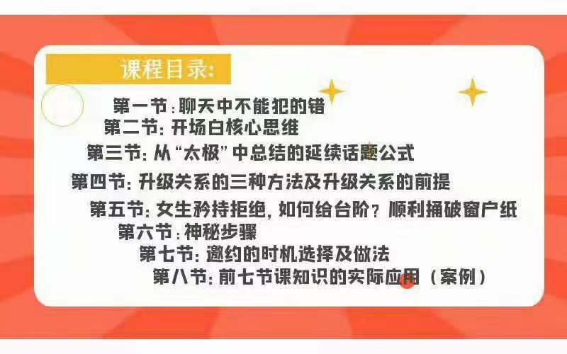 大橙《聊天课》(小橙子课堂)插图 大橙《聊天课》(小橙子课堂)插图