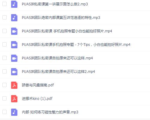 SIR恋爱团队 学习资料视频课程库插图1 SIR恋爱团队 学习资料视频课程库插图1