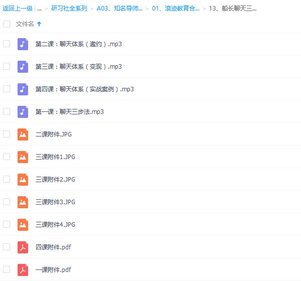 浪迹情感船长《聊天三步法》完整版插图1 浪迹情感船长《聊天三步法》完整版插图1