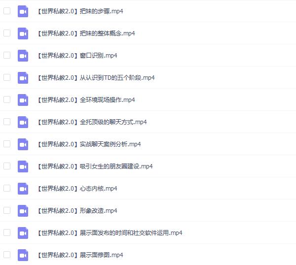 浪迹《世界精品私教2.0》完整版插图1 浪迹《世界精品私教2.0》完整版插图1