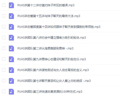 SIR恋爱团队 学习资料视频课程库插图2 SIR恋爱团队 学习资料视频课程库插图2