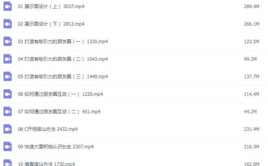 靖源《撩妹训练营》百度网盘下载