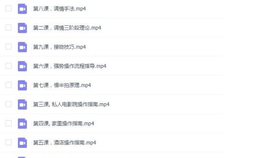 情叔叔《入房术》完整版