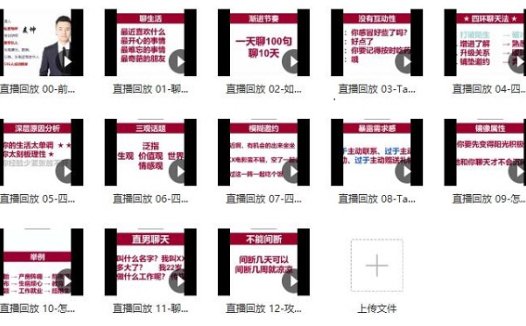 麦坤《恋爱脱单聊天课》完整版