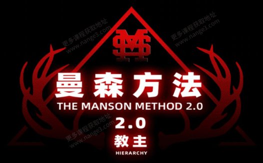 柯李思Chris《曼森方法2.0》曼森2.0曼森版全系统上实战课视频资源